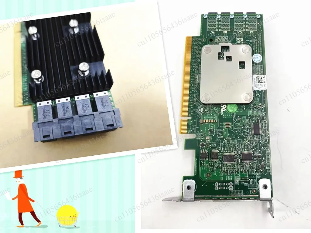 NVMe PCIe SSD Expansion Extender Board Model 0P31H2 P31H2 GY1TD, Compatible with R630 Server