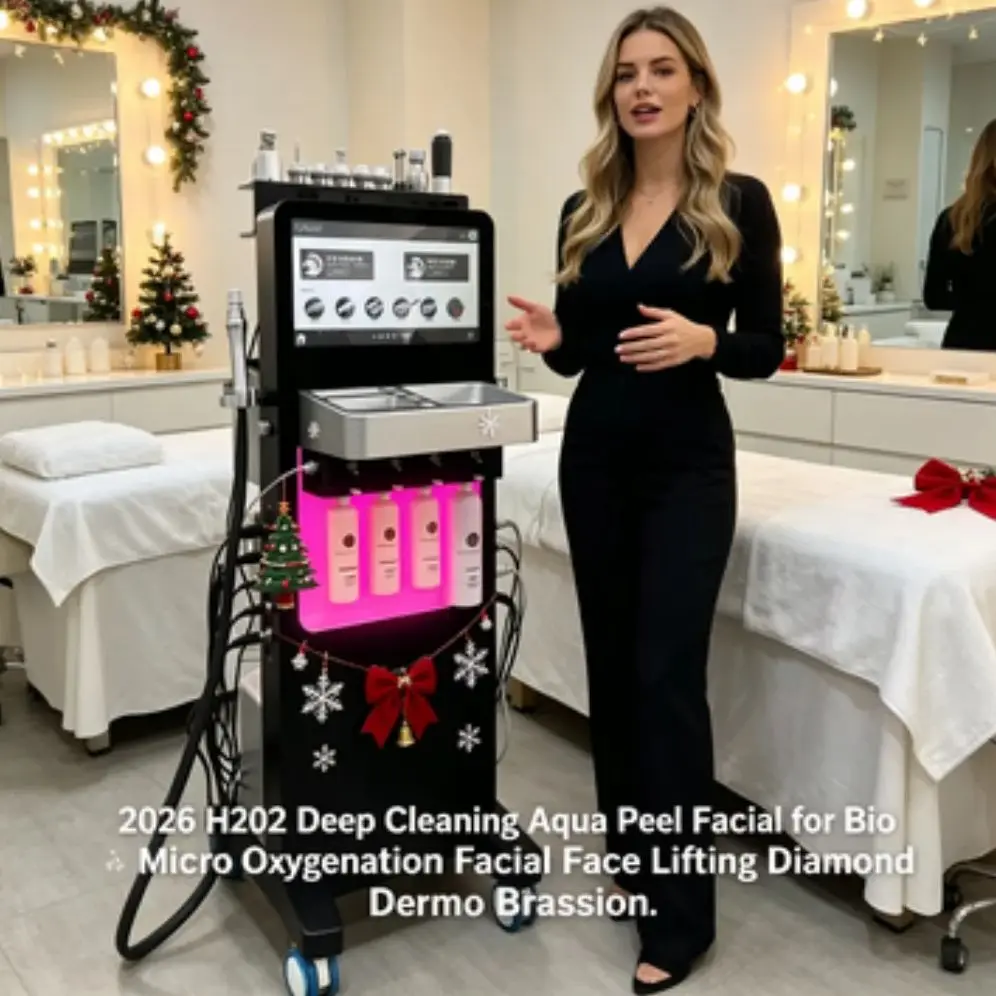 

H2O2 Deep Cleaning Aqua Peel Facial for Bio Micro Oxygenation Facial Face Lifting Diamond Dermo Brassion