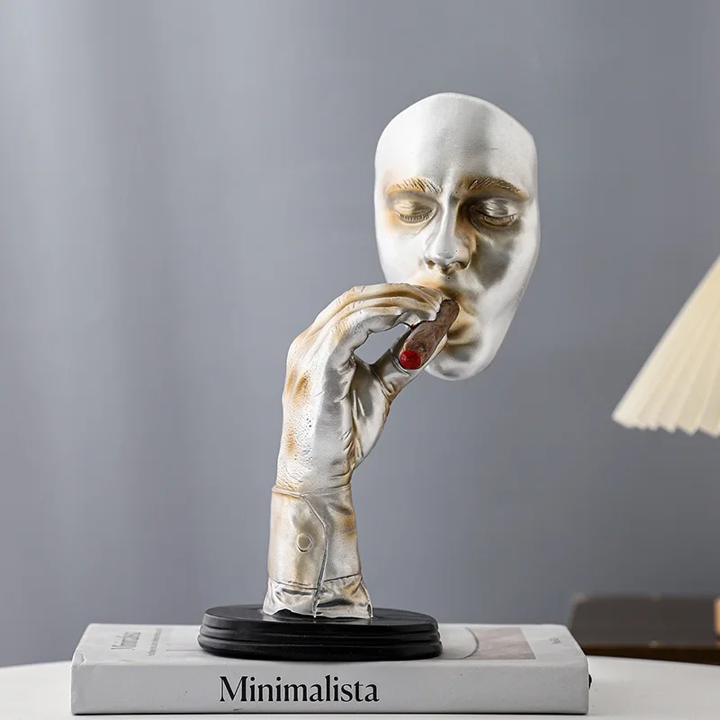 

Retro, Light Luxury, Personalized, Minimalist, Character Sculpture, Home Living Room, TV Cabinet, Study, Bar, Decoration
