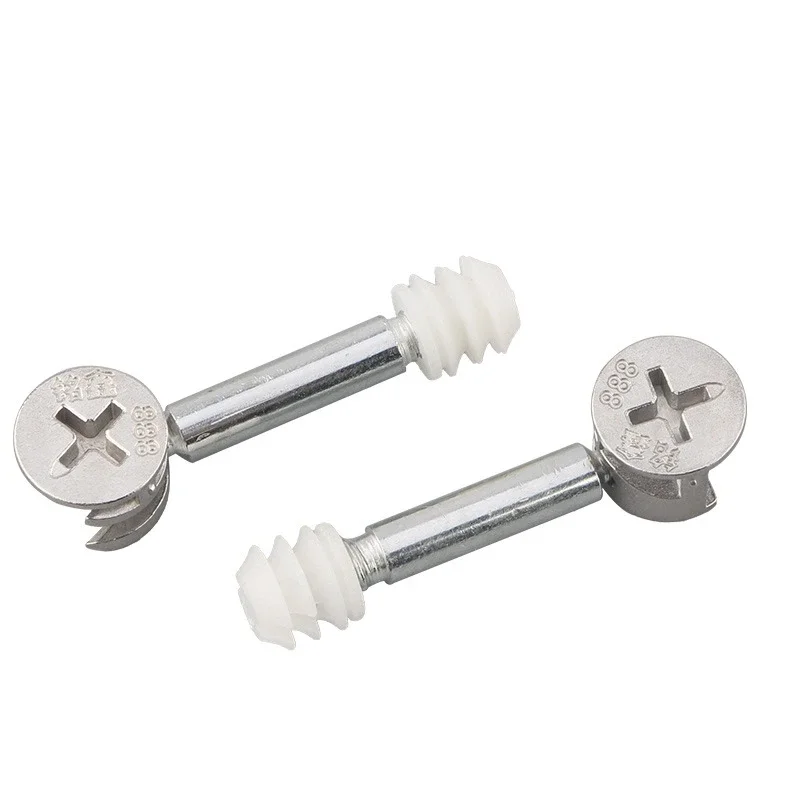 옷장 가구 커넥터, 두꺼운 40mm, 3 in 1 편심 휠 나사 패스너, 32mm, 3 in 1 커넥터 나사, 35mm