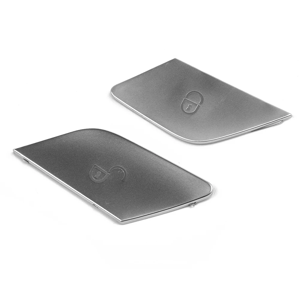 

Auto 2 Pcs Decal Stickers For Mercedes GLC Silver X253 2005-2020 Car Door Lock Switch 2 Pcs Automotive Interior