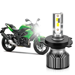 1PC 65W Motorcycle LED Headlight H1 H4 H7 H11 Super Bright 12000LM Turbo Moto Headlamp Motor Bike Sportbike Scooters Front Light