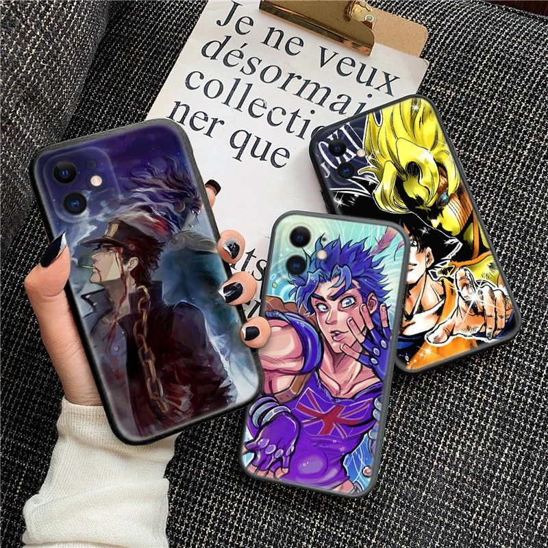 C12 JoJo Bizarre Adventure Soft Silicone Case for Redmi 7 7A 8 9A 9 9A 9C 10 9T 10X S2 10A 10C K20 K30 K40 Pro