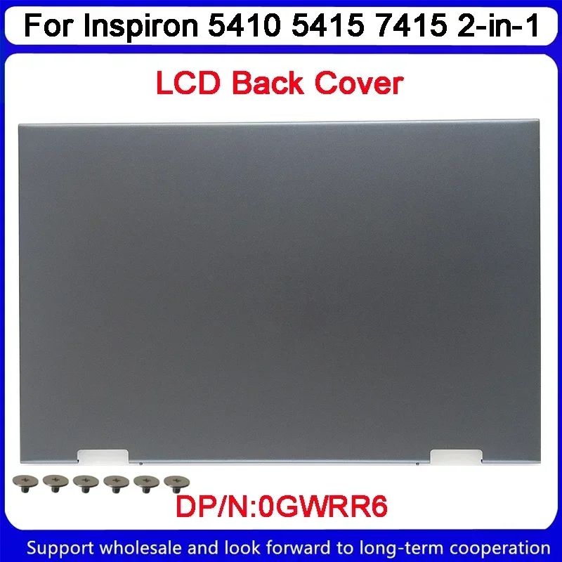 جديد لـ Dell inspiron 7415 5410 5415 2-in-1 LCD الغطاء الخلفي 010D9G 0GWRR6 07HNY5 الغطاء السفلي 07V44C