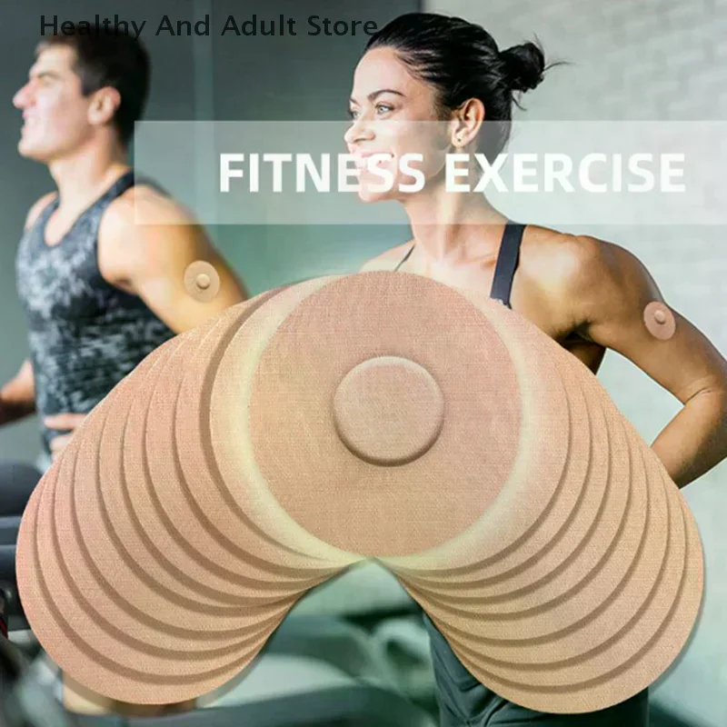 Parches adhesivos impermeables y transpirables, pegatinas de protección para cubrir sensores, cinta deportiva para Freestyle Libre, para el hogar y exteriores, 10 Uds.