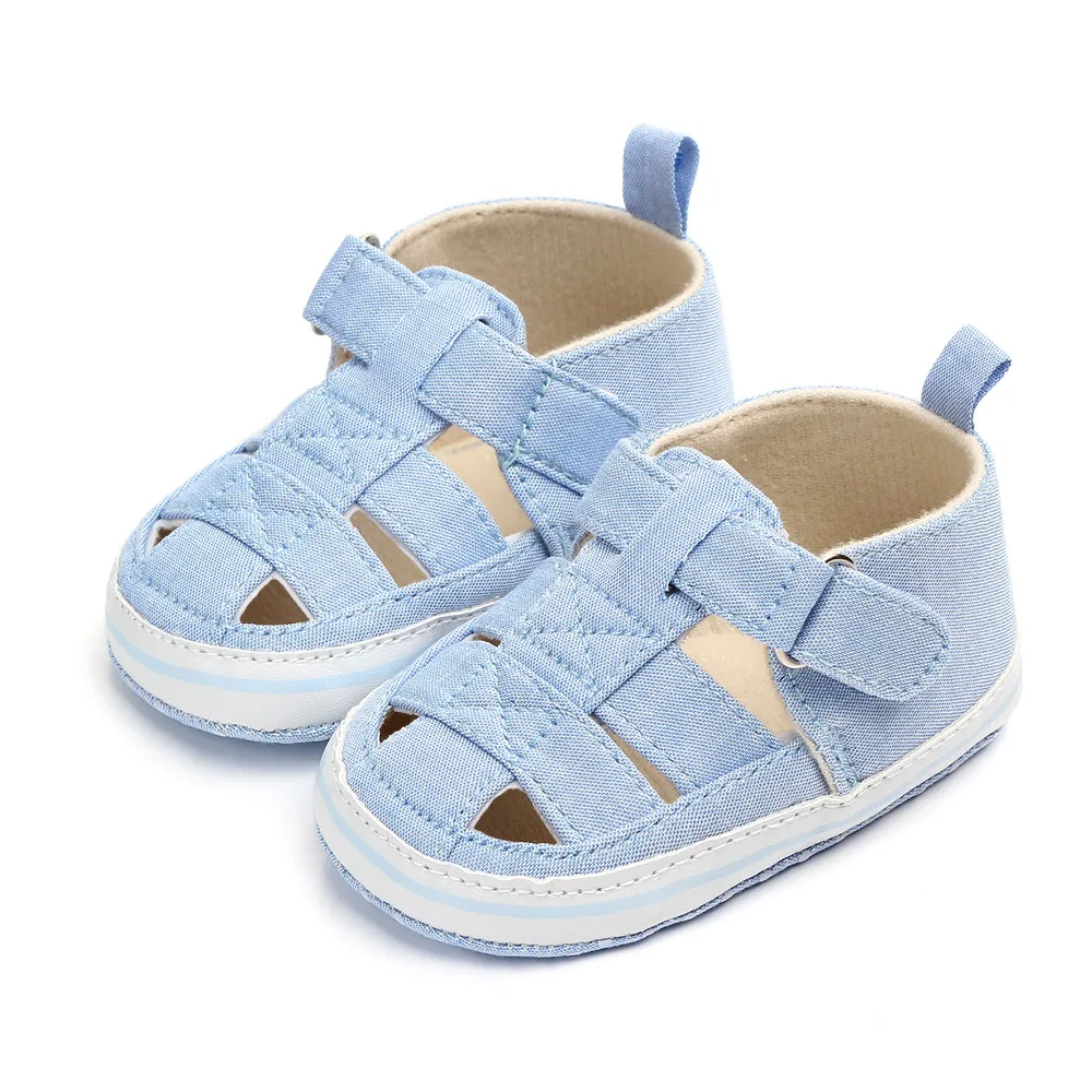 Baby breathable toe-covered shoes summer and spring baby walking shoes