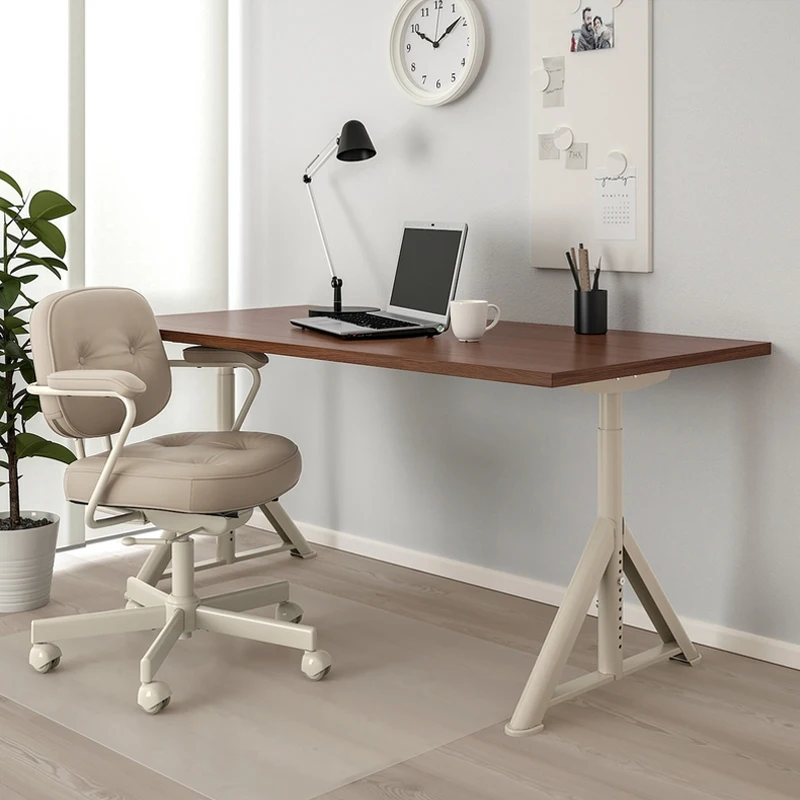 DNZ-03 Modern Electric Adjustable Height Rectangle Computer Desk Extendable Features Commercial Use Multi-Color Customizable