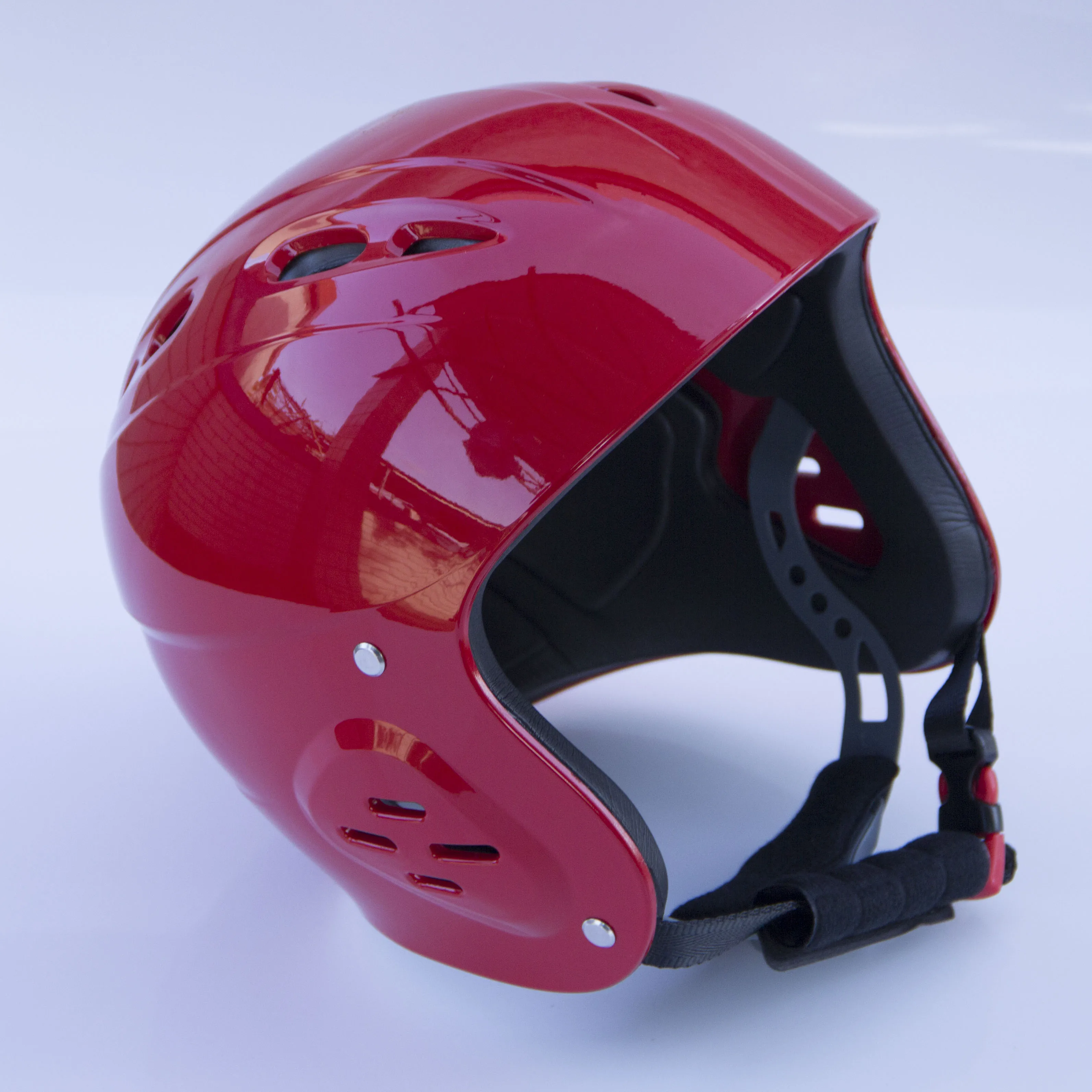 ABS 풀 페이스 카약 헬멧, 야생 수상 스포츠, 다채로운 수상 스키 헬멧