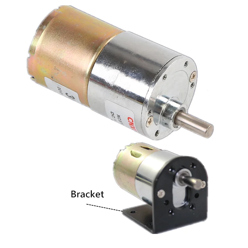 37MM DC 12V 24V Gear Motor 37GB30-C Low speed Torque Brush Geared DIY Model CW/CCW Motor 2RPM-1000RPM 37GB520