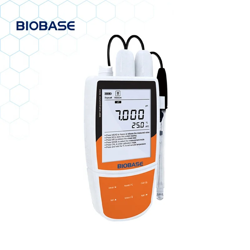 

BIOBASE China Portable Multi Parameter Water Quality Meter PH-900P LCD Display Handheld Water Quality Ph Meter For Laboratory