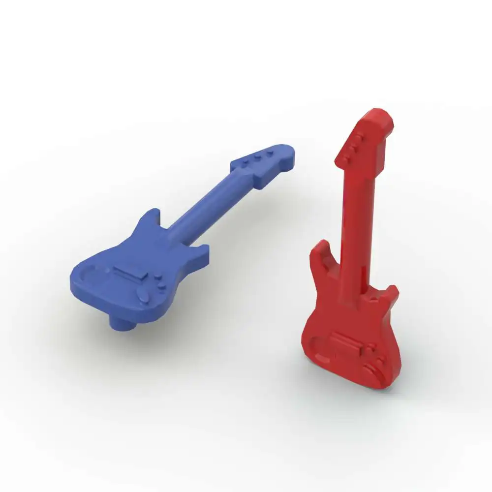 

MOC 10 шт. часть кирпичей 11640 посуда музыкальная гитара строительные блоки инструкция ручная головоломка частичная игрушка Рождественский подарок дропшиппинг