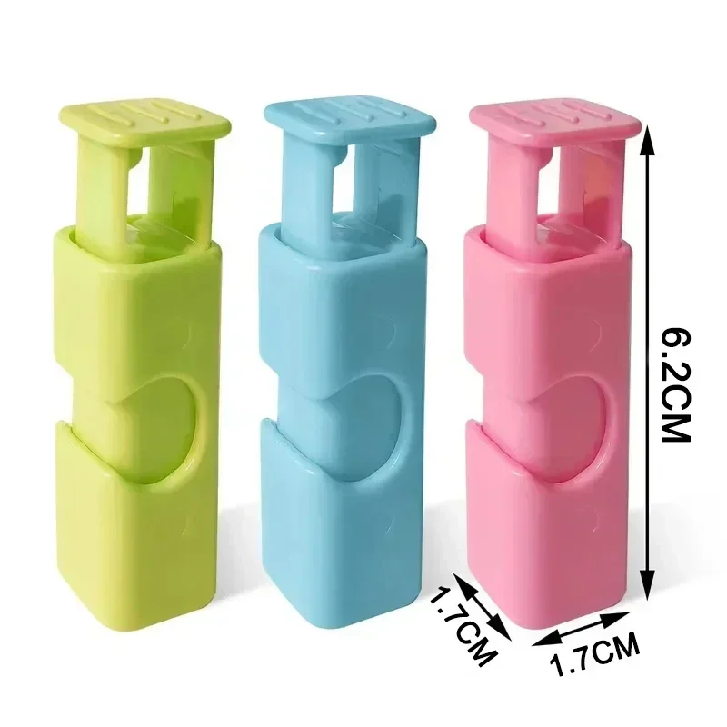 9/1PCS Sealing Clips Bread Snack Bag Spring Clamps Fresh Food Storage Clips Home Kitchen Sealer Gadgets Reusable Plastic Clamps