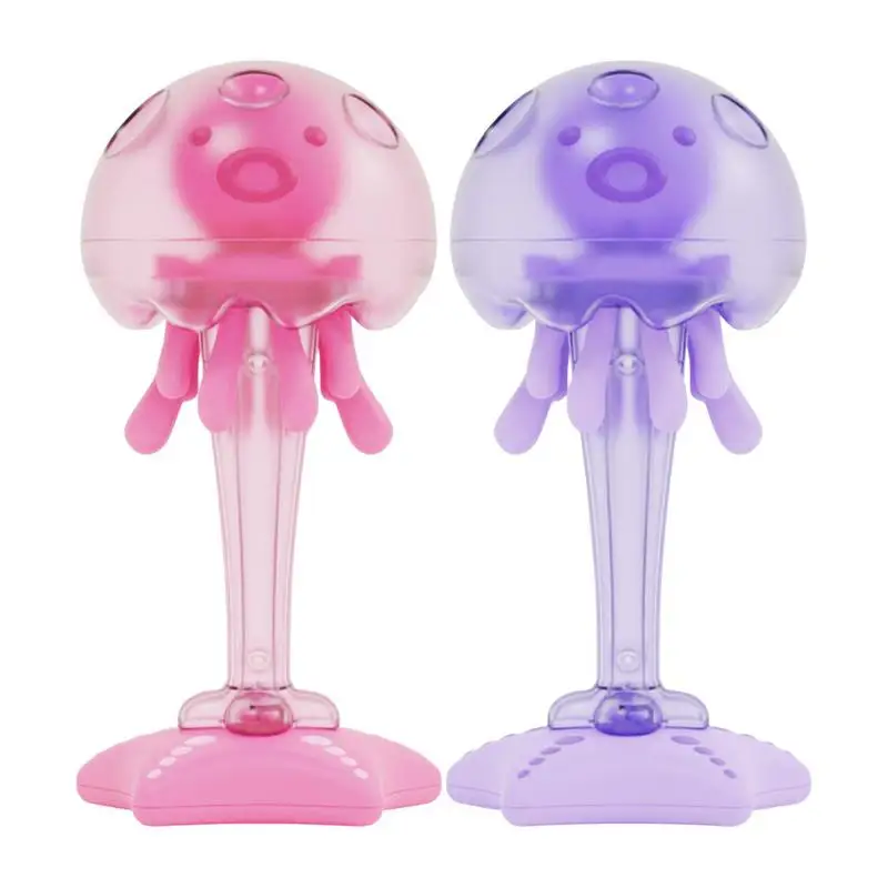 

Jellyfish Shaped Newborn Toy With Lights And Sound For Babies 3 Months Attract Kid's Attention Auditory Development