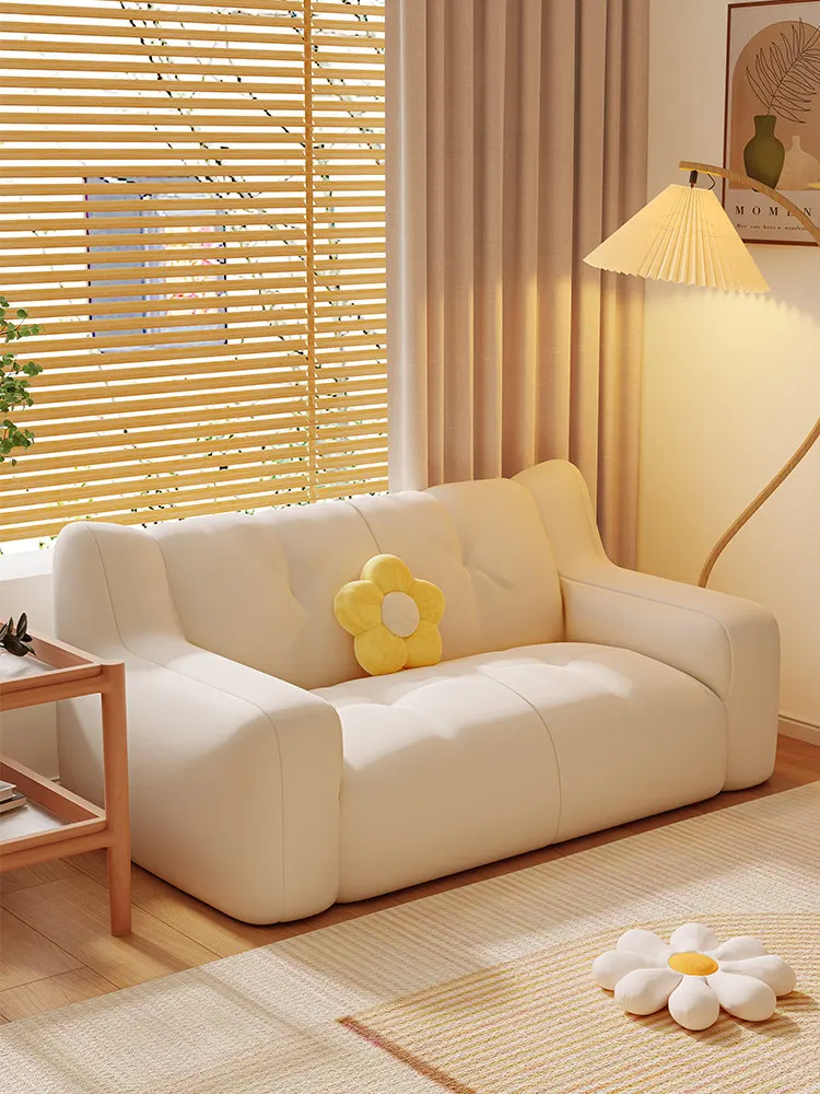 

Lazy sofa reclining and sleeping single double sofa bedroom small sofa apartment type leisure recliner