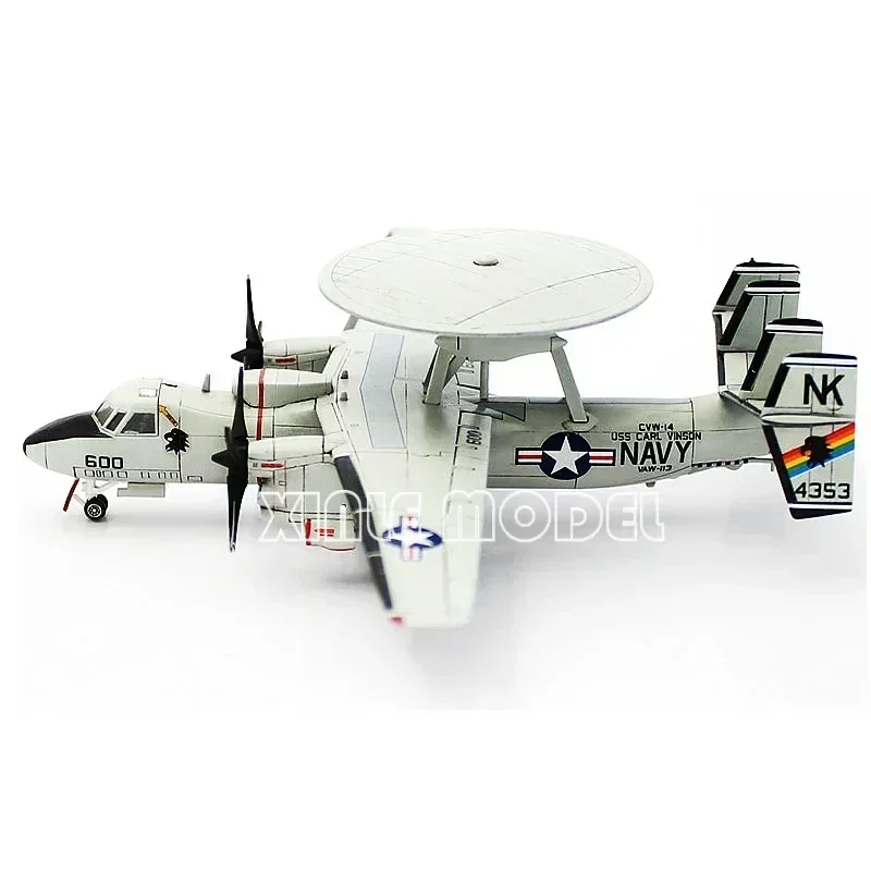أكاديمية 12623 البحرية الأمريكية E-2C VAW-113 النسور السوداء 1/144 مقياس الطائرات أطقم منمذجة