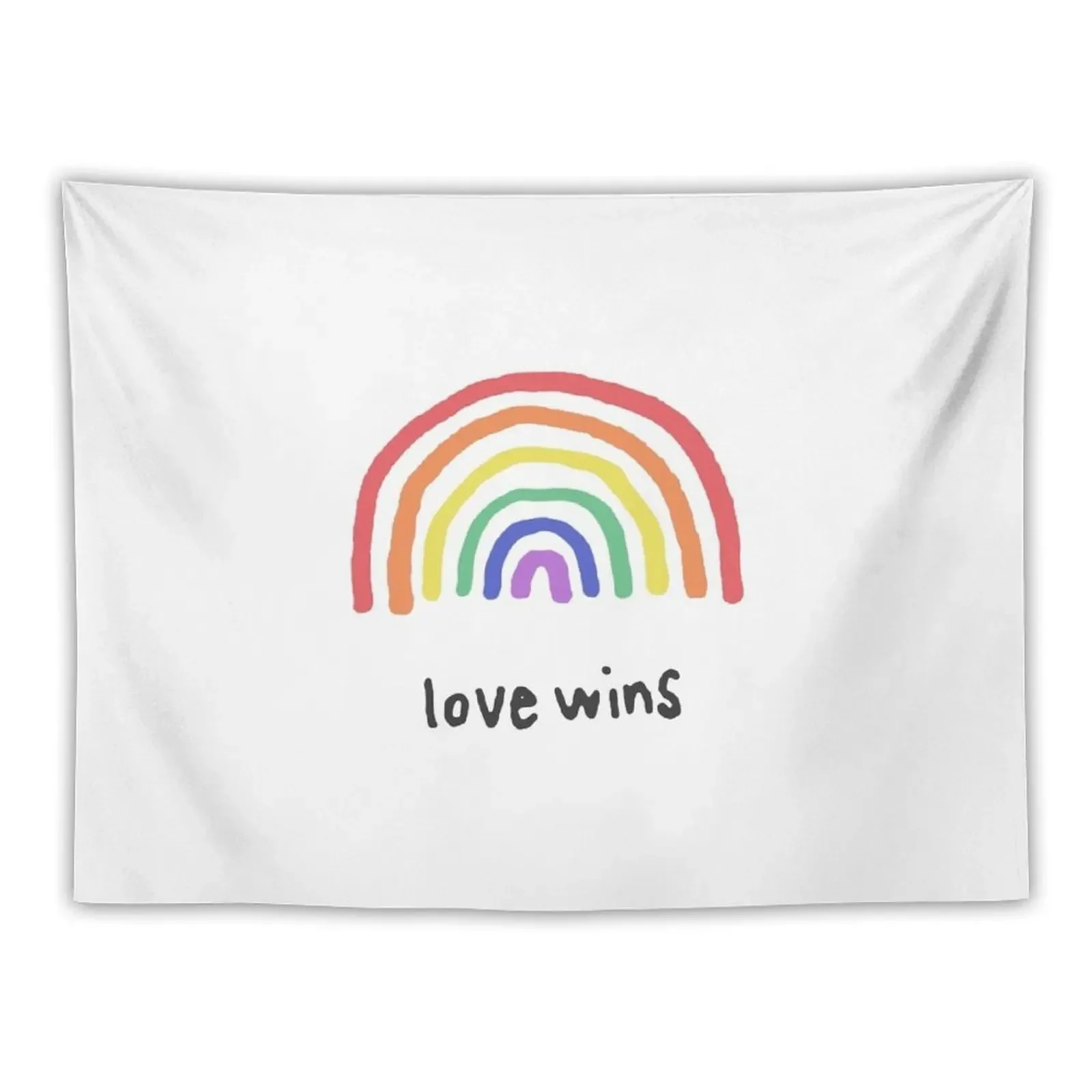 LGBTQA+PRIDE [Love Wins] Tapestry Room Ornaments Home Decorators Tapestry