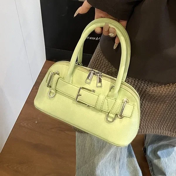 

2025 Women's Fashion Niche Dopamine Shell Bag - Popular Casual Shoulder Hand-Carry Crossborder Handbag