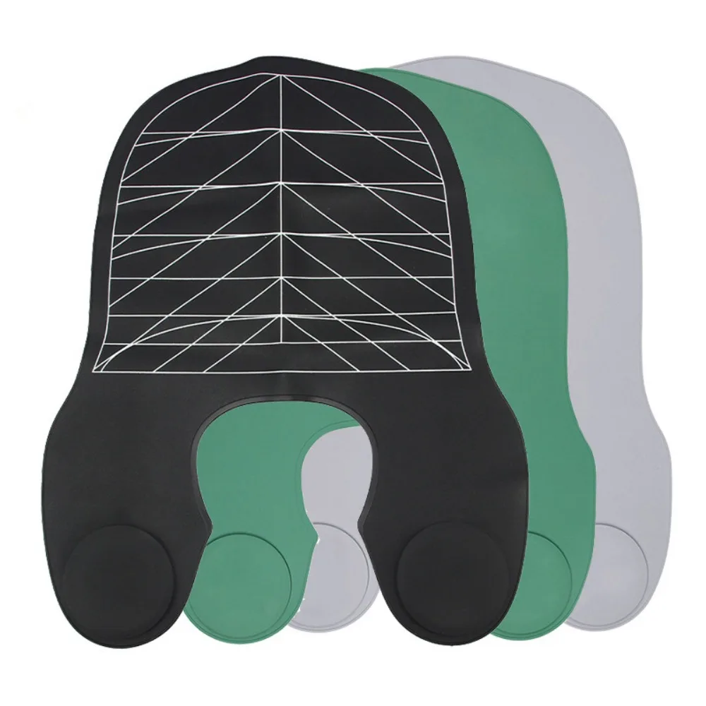 Waterproof Stylist Cutting Cape Silicone Haircut Cloak Hair Dyeing Shawl Hairdressing Reusable Neck Collar Wrap Cover Barber