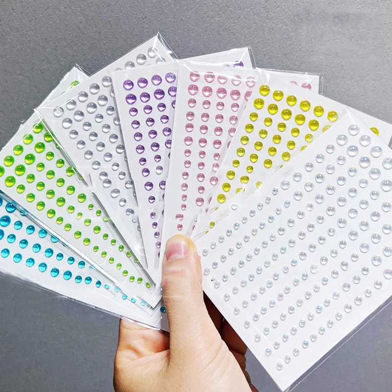 3D Augen Gesicht Make-up Temporäre Tattoo Selbstklebende klare Wasser Tropfen Aufkleber Festival Körper Kunst Dekorationen Nail Art Zubehör