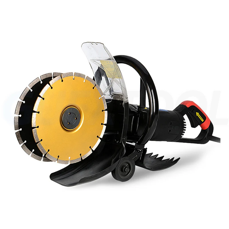 220V Double Saw Blade Dust-Free Slotting Machine Wall Cutting Machine Door Opening Red Brick Light Brick Concrete Cutting