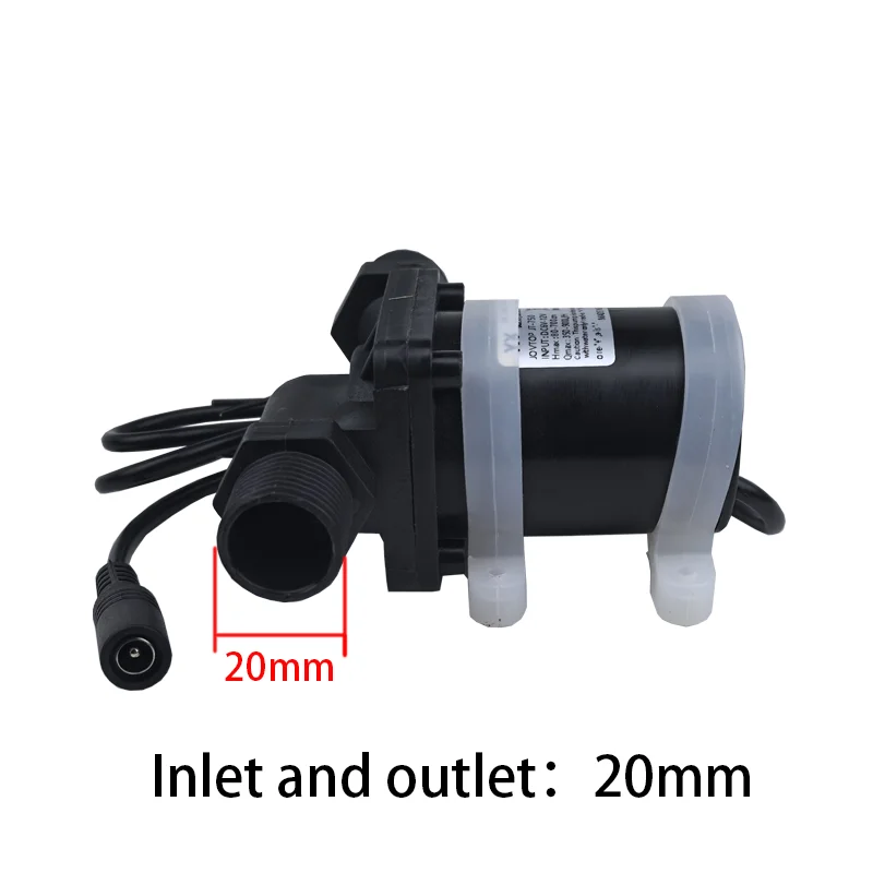 ip68 dc 12v/24v Brushless Solar Motor  Micro Submersible Water Pump Water Heater Shower Floor Heating Booster Pump