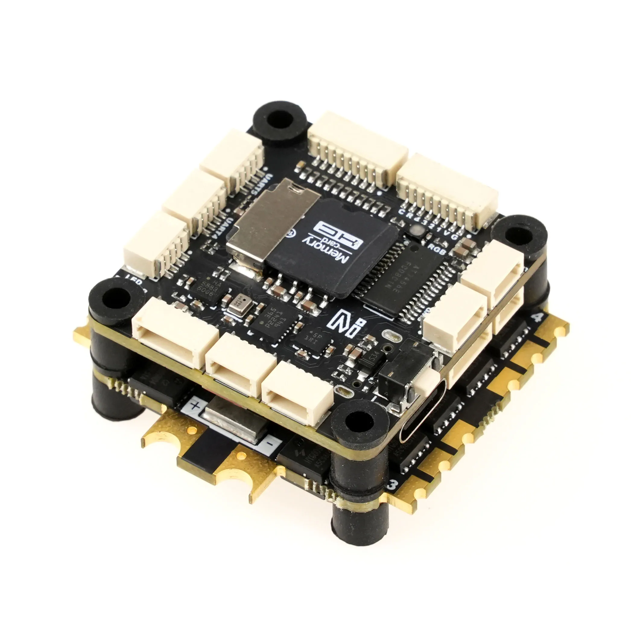 MicoAir H743 V2 BMI088 Flight Stack 30.5x30.5 2-6S 55A ESC Bluetooth Telemetry for FPV Racing Drone Quadcopter