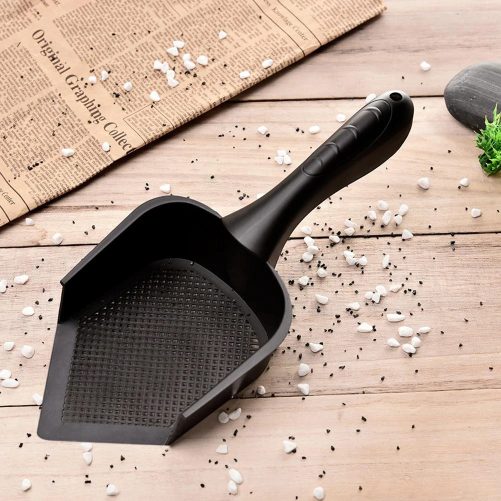 

Cat Litter Scoop PVC Plastic Durable Pet Poo Shovel Practical Pets Poop Scooper Cat Sand Cleaning Products for Cats (Lozenge)