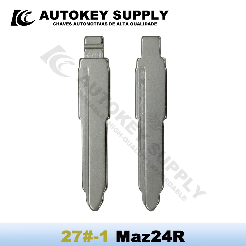

5PCS/10PCS KD VVDI 27#-1 Maz24R Key Blade Replacement Uncut Blank For Mazda