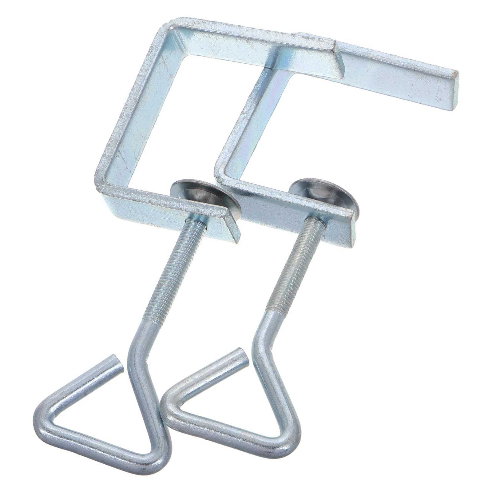 

2Pcs Triangular Tiger Clamp Adjustable Stainless Steel C Clamp for Woodworking Welding Car Repair Strong Grip Compact