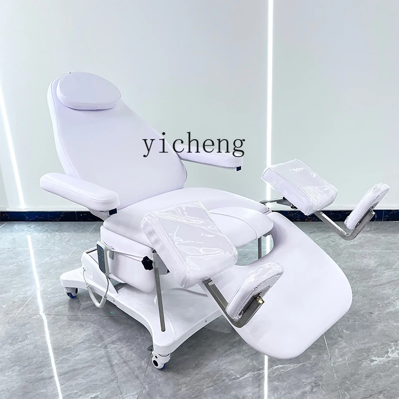 TQH-6.12  Power-Driven Examination Couch Nursing Bed Multi-Function Lifting Confinement Facial Bed