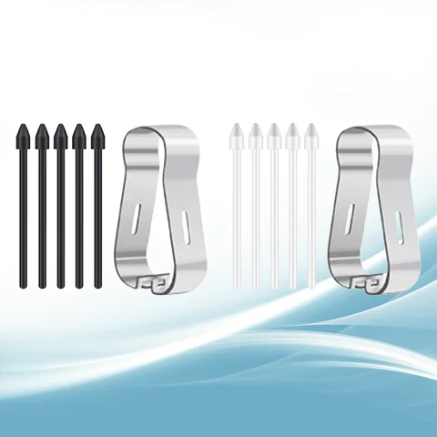 Bilashmart Black/White Stylus Pen Tip Nibs Replacement For Samsung Galaxy Tab S6 Lite S6 S7 S7 FE S8 S8+ S8 Ultra S9 S9+