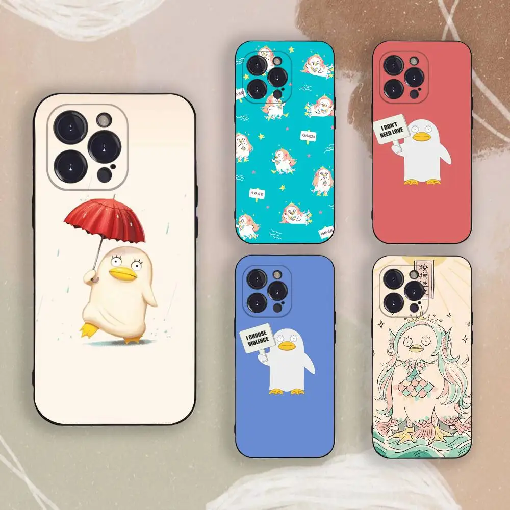 

Gintama Elizabeth Phone Case For iPhone 17,16,15,14,13,12,11,Pro,X,XS,Max,Plus,Soft Black Cover