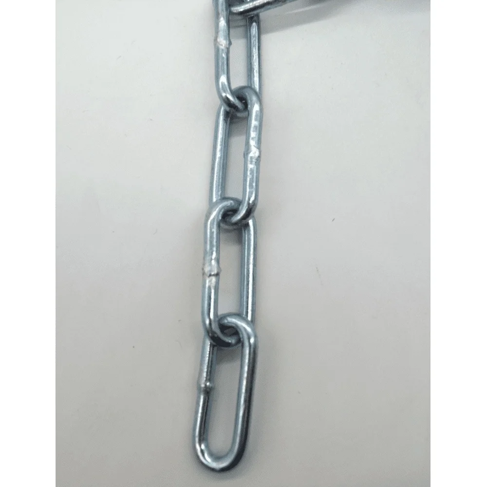 

Welded Steel Zinc Plated Chain 10 Feet Corrosion Resistant Heavy Duty Load Limit 310 lbs Ideal Hanging Signs Lights