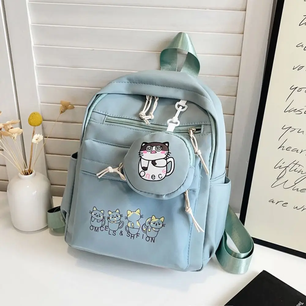 Lightweight Students School Bags Adjustable Straps Zipper Closure College Student Backpack Waterproof Breathable