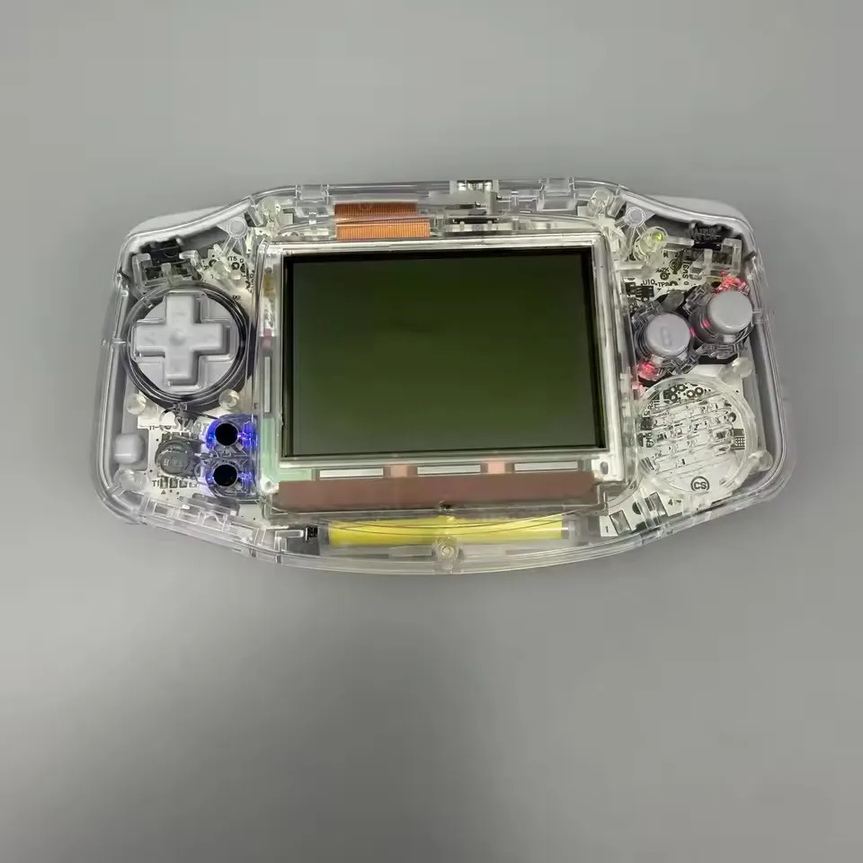 Button light pot piece integrated metal button spring piece suitable for GAMEBOY GBC GBA.RGB custom color matching