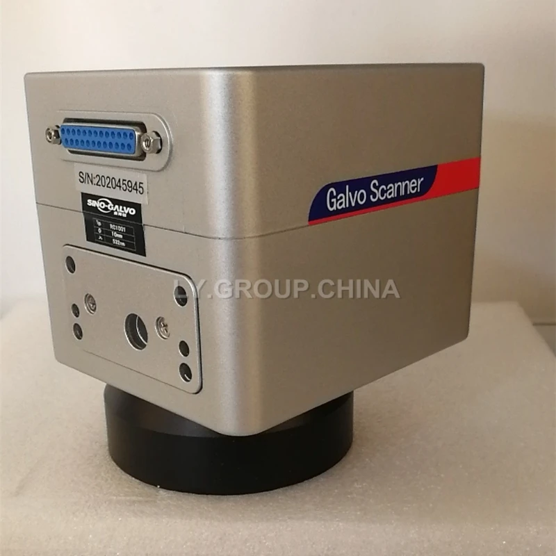 New RC1001 Double Red Dots Light Align Scanning Galvo Head Set Kit 1064nm Galvanometer Scanner for Fiber La ser Marking Machine
