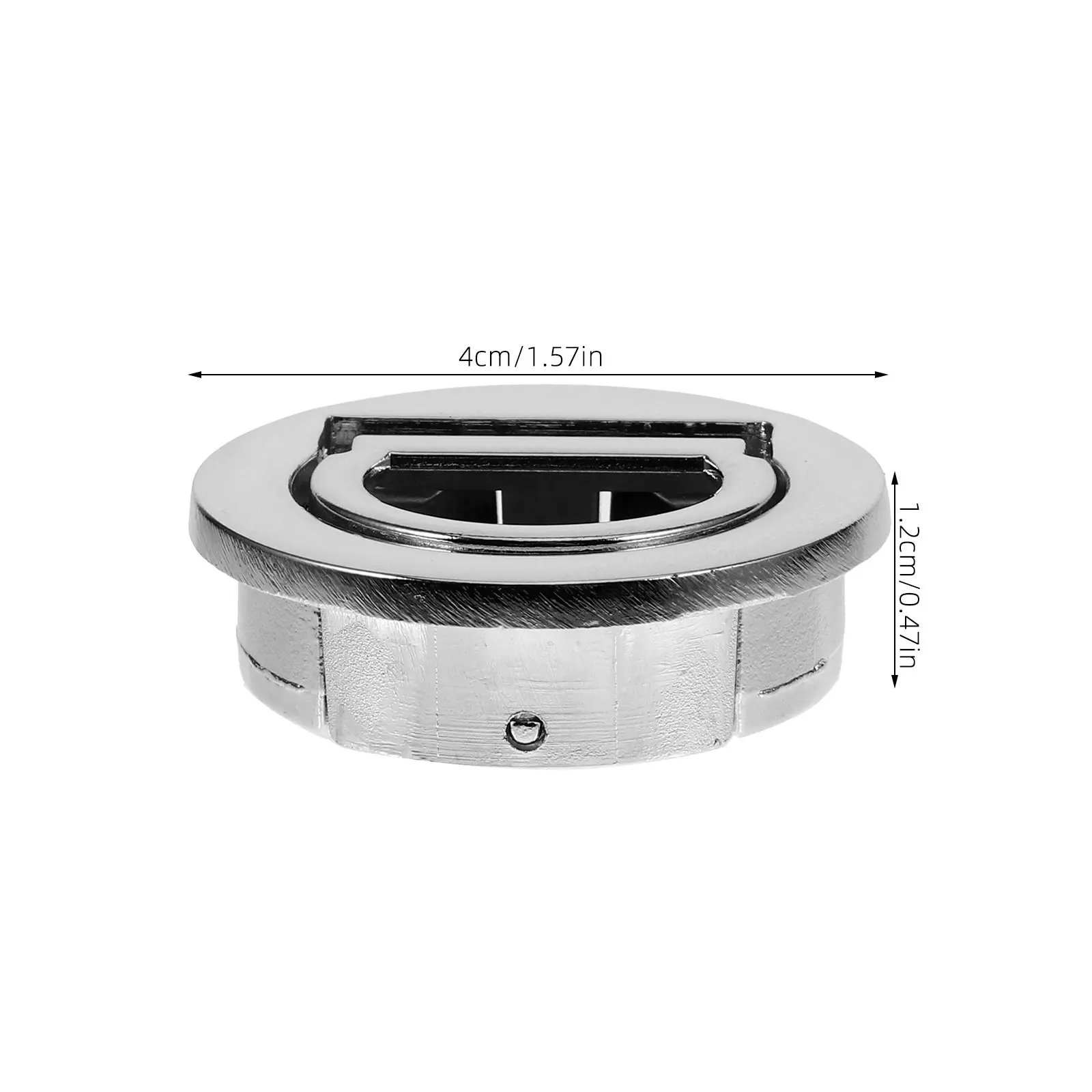 Ceramic Small Cabinet Pull Sturdy Metal Door Handle Ergonomic Design Comfortable Grip for Cabinet Drawer Sliding Door Pull