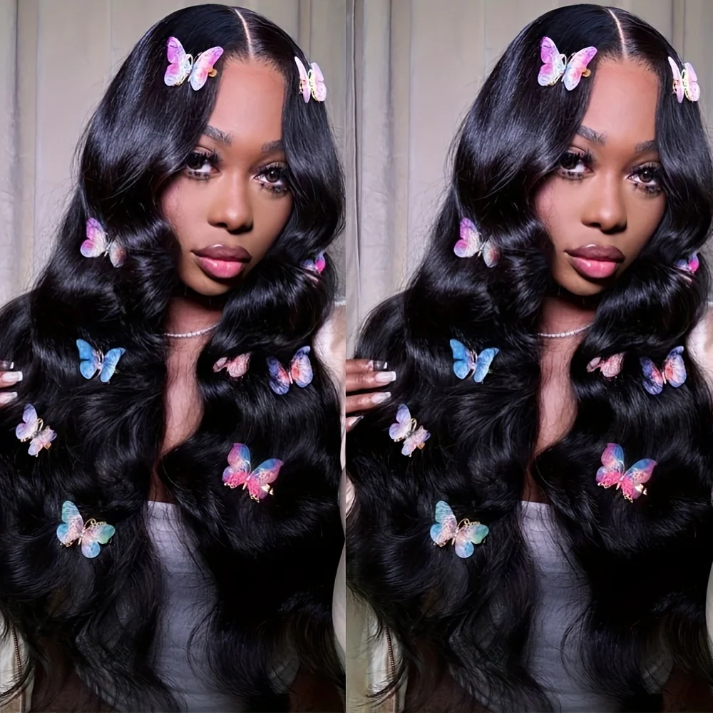 

Glueless Wear And Go Pre Cut Body Wave Lace Front Wigs Human Hair Pre Plucked With Baby Hair HD Lace Frontal Human Hair Wigs 5x5 Glueless Closure Wig