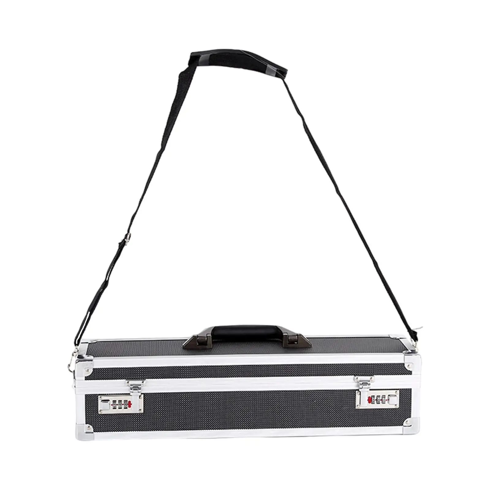 Chef Knife Case Knife Organizer Aluminum Alloy Frame Multipurpose Portable Case Suitcase for Catering Events Cooking Classes