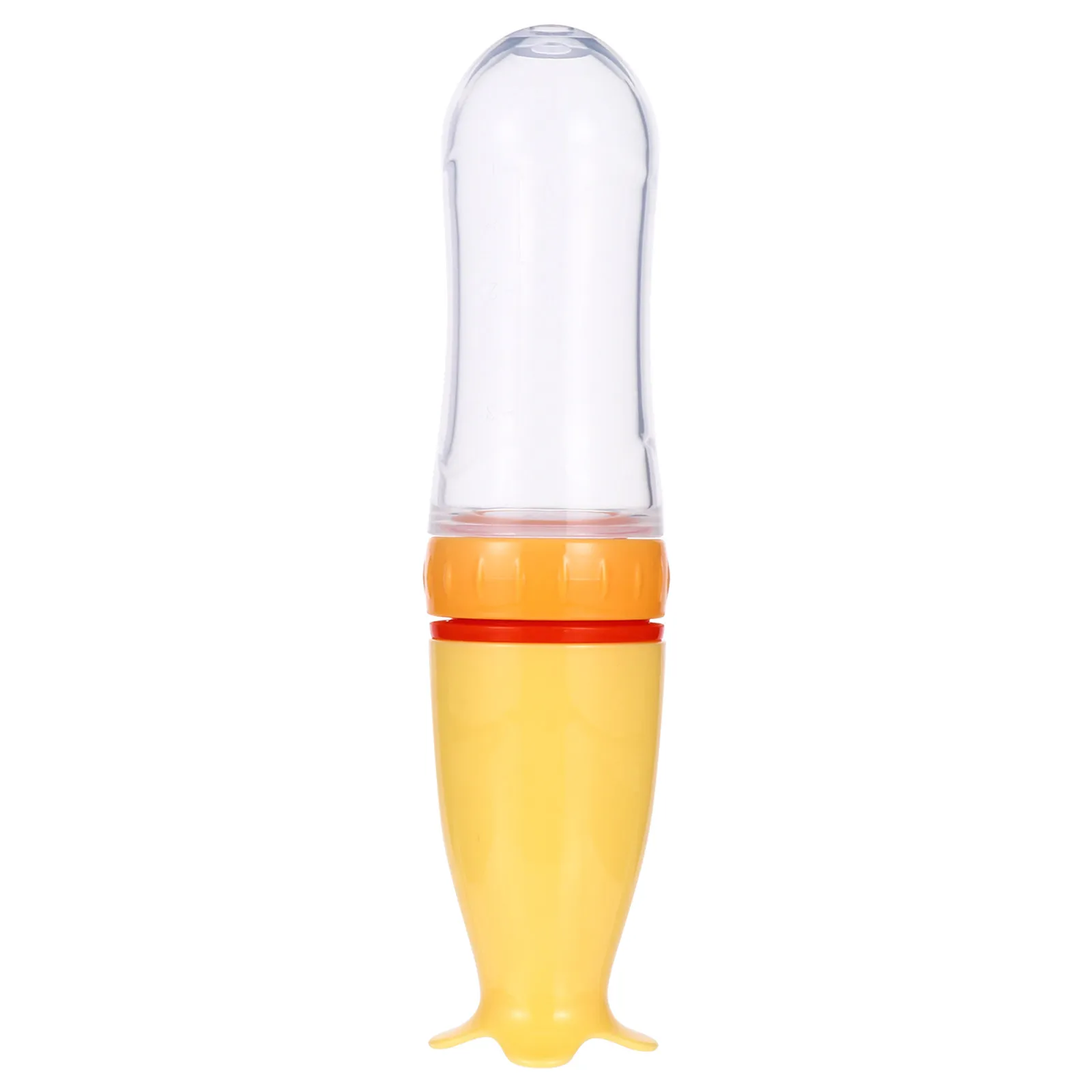 

1Pcs Feeding Spoon Rice Paste Bottle Baby Training Silicone Squeeze Feeder Infant Baby Feeding Bottle for Pureed Food Cereal