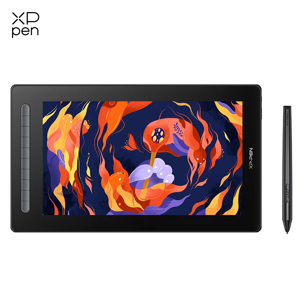 

XPPen Artist 16 Графический планшетный монитор Дисплей для рисования 127% sRGB Стилус с питанием от X3 10 клавиш Поддержка наклона Windows Mac Android