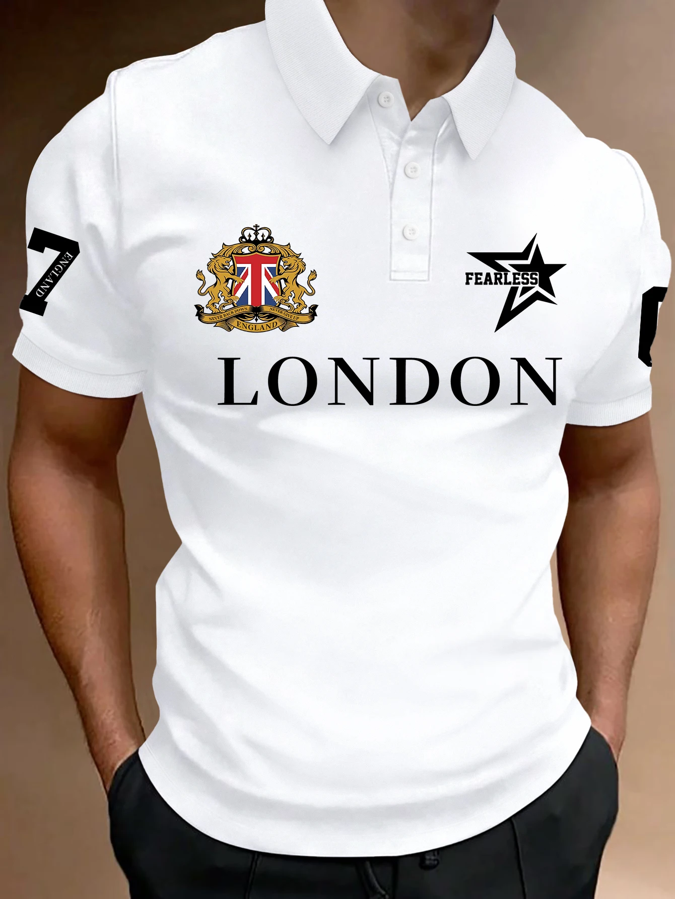Camisa Polo Estampada de Moda - Vintage Fashion London reseña y precio