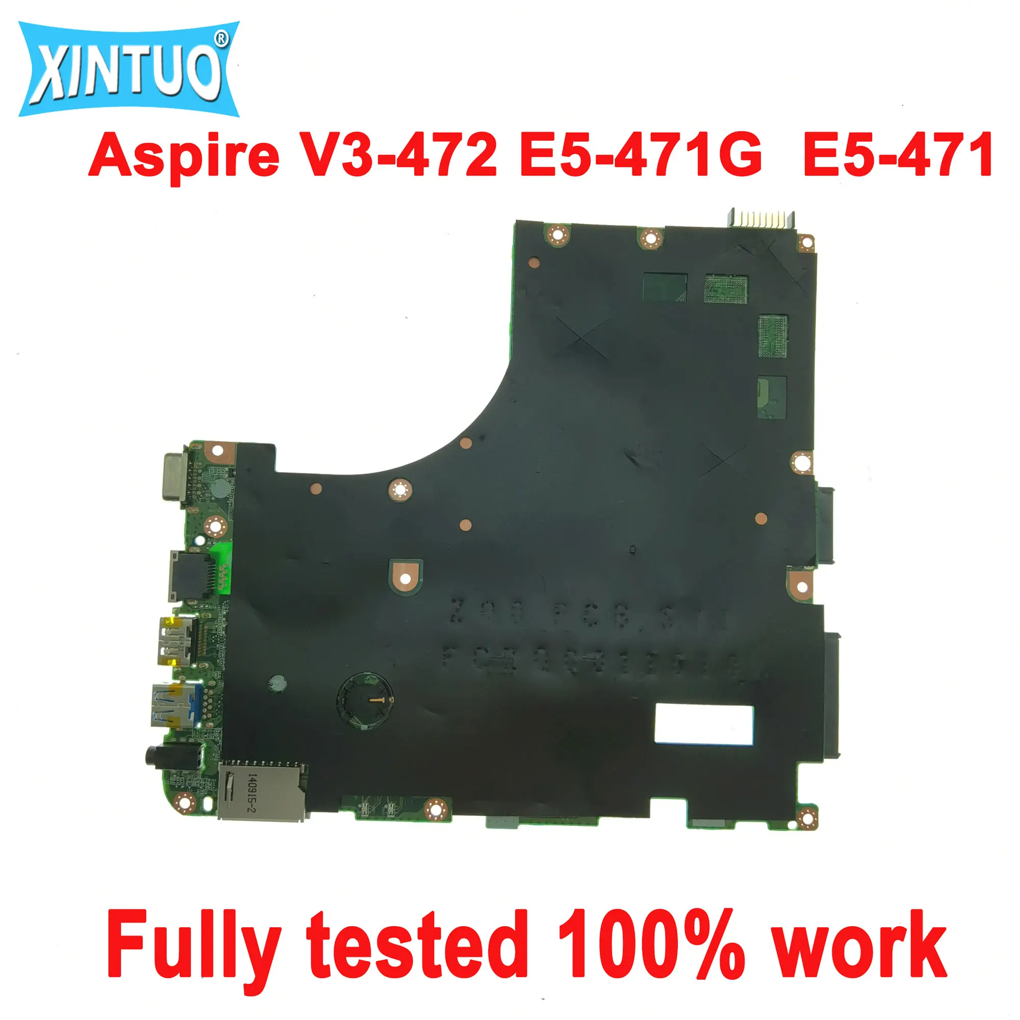 DA0ZQ0MB6E0 NBMN211001 motherboard for acer aspire V3-472 E5-471G E5-471 laptop motherboard with i3 i5 i7 CPU DDR3 100% tested