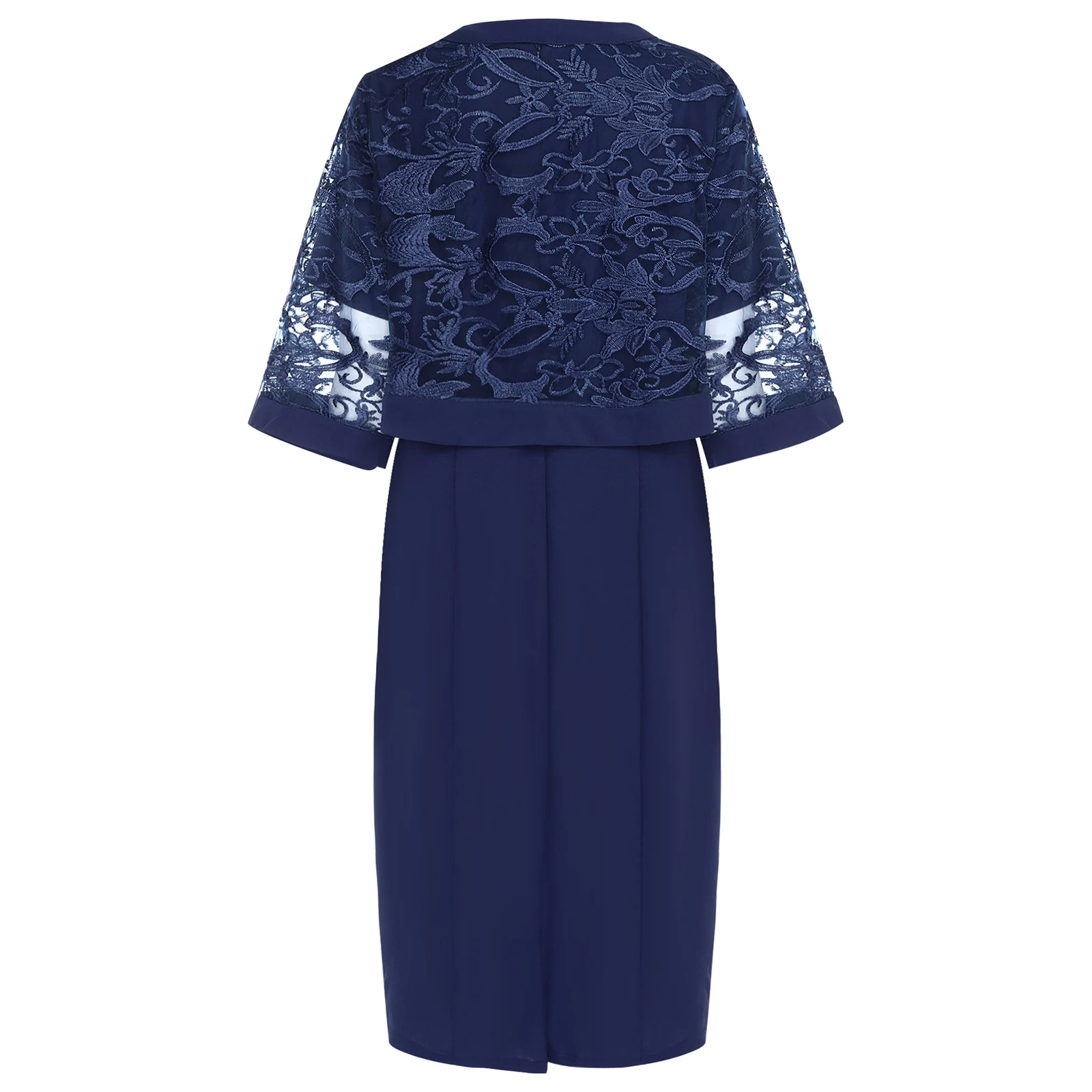 Women Evening Gown Elegant Mother Dresses Wrap Dress with Embroidery Cardigan Wedding Party Banquet Vestidos Robe De Soiree