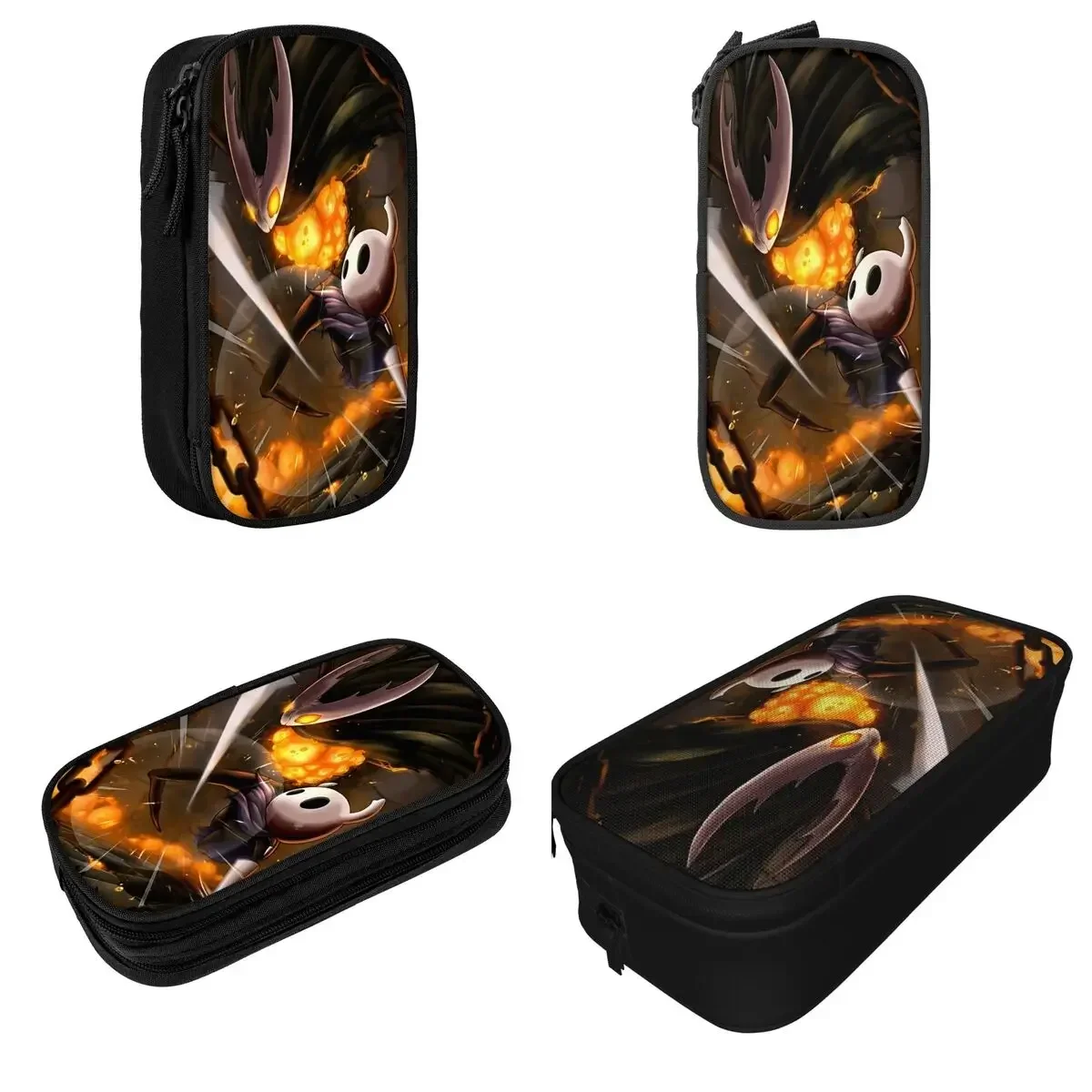 

Fun Hollow Knight Pencil Case Game Pencilcases Pen Box Kids Big Capacity Bags School Supplies Gifts Stationery