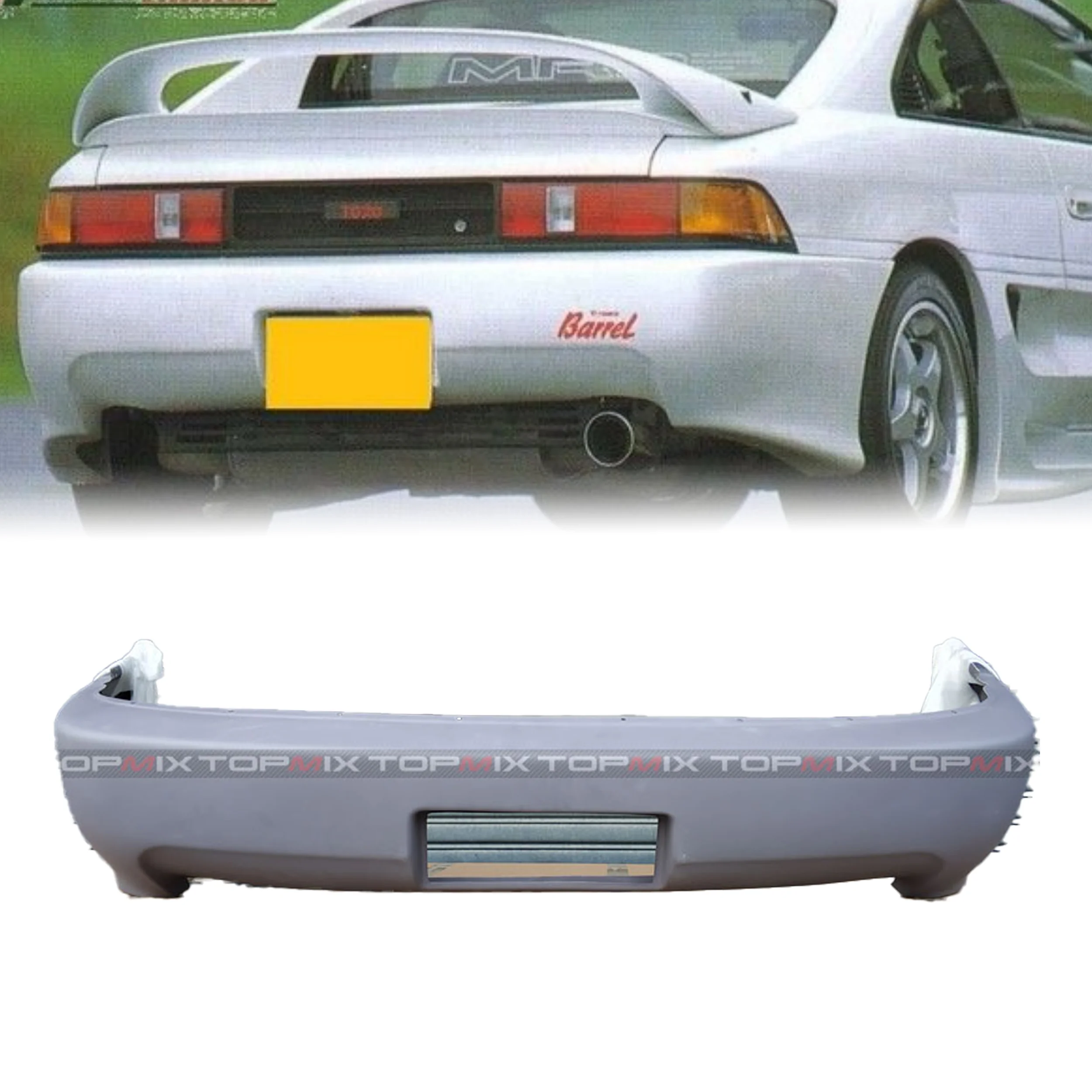 

suitable for High - Quality TMS Type Rear Bumper for Toyota MR2 SW20 Durable Replacement Part