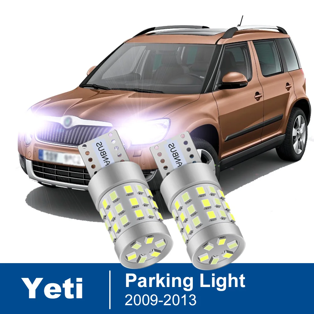 

2pcs LED Parking Light For Skoda Yeti Accessories 2009 2010 2011 2012 2013 Clearance Lamp