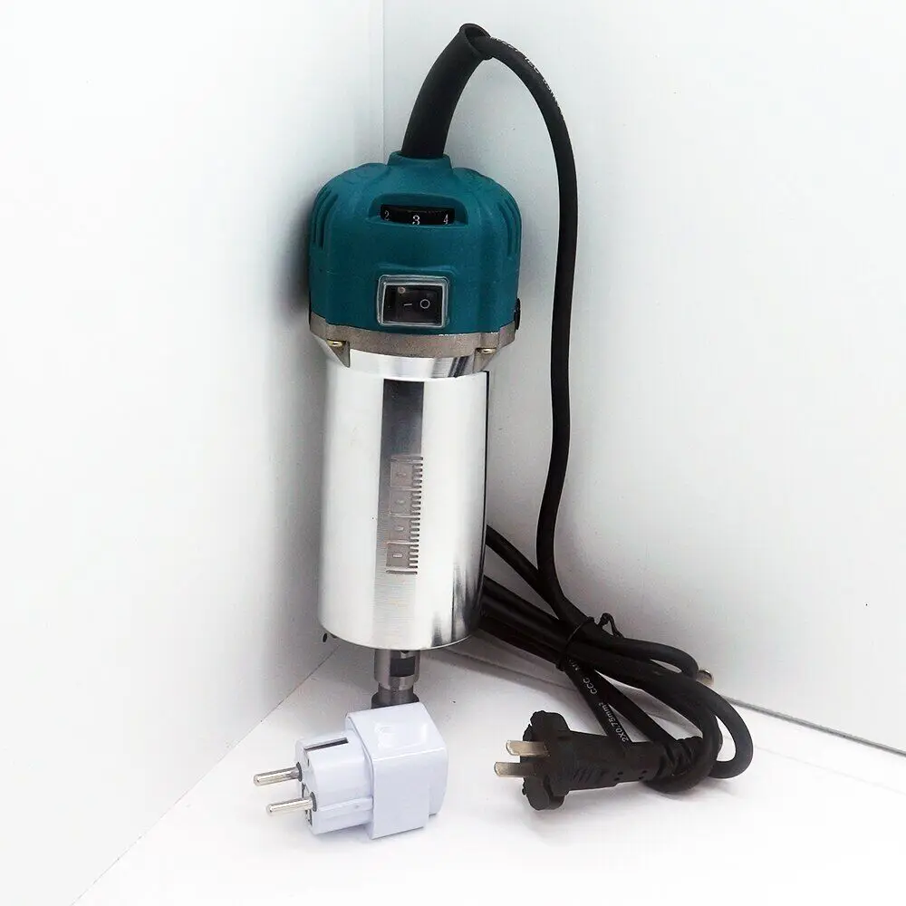 Imagem -06 - Roteador de Madeira Cnc Refrigerado a ar 1500w Eixo Motor Diâmetro 64 mm Er11 Pinça Mandril para Escultura em Alumínio Fresadora Gravador Máquina