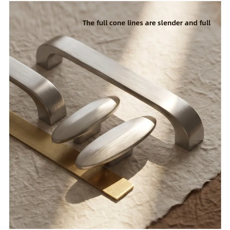 Kitchen cabinet door handle, modern simple wardrobe door handle, drawer handle stainless steel