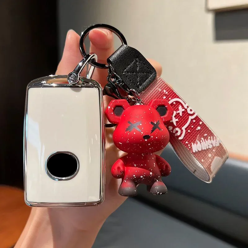 

Car Key Case for Mazda CX5 3 6 CX3 CX-30 CX-5 CX-9 CX60 CX90 MX30 X5 X9 SS30 Remote Cover Shell Keychain Holder Fob Accessories